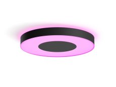 Philips HUE LED White and color Ambiance 41164/30/P9 Infuse L stropné svietidlo 52,5W 3700lm 2200-6500K+RGB 42,5cm čierne stmievateľné BlueTooth
