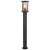 GLOBO 31363S GRACEY vonkajšie stojanové svietidlo/stĺpik so senzorom V1000mm 1xE27 IP54 matná čierna, dymová
