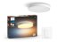 Philips HUE LED White Ambiance 41159/31/P6 Enrave M stropní svítidlo 19,2W 2450lm 2200-6500K 38,1cm bílé stmívatelné BlueTooth + HUE Switch