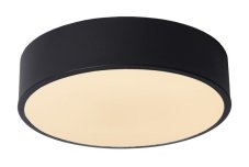 LUCIDE 79185/20/30 UNAR stropní svítidlo D200mm LED 12W/580lm 2700K černá, opálová, switchdimmer