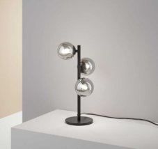 Ideal Lux 292465 PERLAGE stolná lampička 3xG9 V430mm čierna