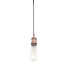  DS-M-034 RED COPPER ITALUX class moderní závěsné svítidlo - objímka 1X60W E27 IP20