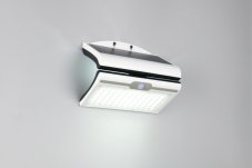 TRIO Reality R23066101 MACAPA solární nástěnné svítidlo se senzorem SMD LED 5W/390lm 4000K IP44 bílá, hybrid