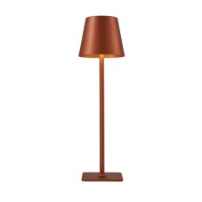 LED venkovní stolní lampa 300 lm 3000K+4000K+6500K IP54 kávová ITALUX Atlis TB-2821-CF