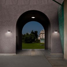 REDO 90093 ELIO exteriérové nástenné svietidlo 1x E27 IP44 antracit, biela