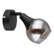 GLOBO 57904-1 GLYPTAR nástěnné bodové svítidlo/spot 1xE14 černá, kouřová