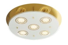 RABALUX 2256 Naomi,stropní svítidlo. LED GU10 5x5W bronz