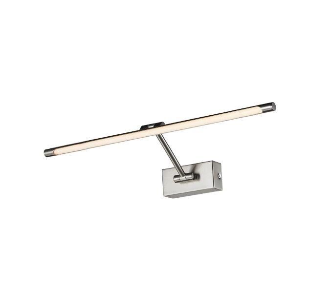 AZzardo AZ2653 DECOline DAVINCI 58 SANDY NICKEL nástěnné LED svítidlo 10W / 705lm IP20 nerez