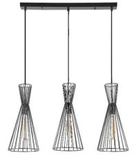 RABALUX 72006 Leandros závěsné svítidlo 3xE27 matná černá