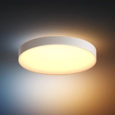 Philips HUE LED White Ambiance 41161/31/P6 Enrave XL stropné svietidlo 48W 6100lm 2200-6500K 55,1cm biele stmievateľné BlueTooth + HUE Switch