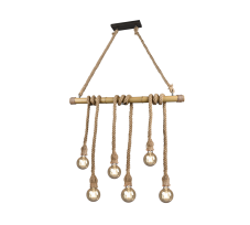 TRIO R30130626 WILMA závesné svietidlo 6xE27 hnedá