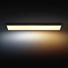 8720169329034 Philips HUE Aurelle White Ambiance stropní panel LED 300x1200mm 39W/3750lm 2200-6500K černá bluetooth