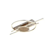 Stropní svítidlo LED 3000K stříbrná, písková IP20 GLOBO lighting DONTE 68267-40