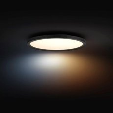 8720169329072 Philips HUE White Ambiance Aurelle stropní panel LED D395mm 21W/2450lm 2200-6500K černá