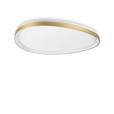 Ideal Lux 328096 GEMINI ON-OFF stropní svítidlo LED D810mm 41W 5400/2350lm 3000K mosazná