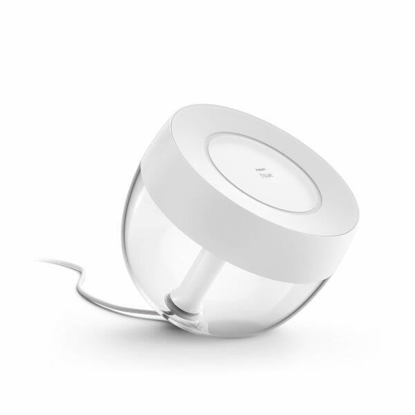 Philips Hue Iris (gen4) 8719514264465 LED náladová stolná lampa 8,1W 2000-6500K+RGB biela/priehľadná IP20 Bluetooth