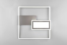 TRIO Reality R67862907 SPIRO stropné svietidlo SMD LED 32W/3800lm 2700-6500K nikel matný, diaľkový ovládač