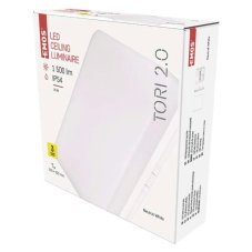 Stropní svítidlo LED 1500lm 4000K biela IP54 EMOS TORI ZM4323