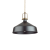 IdealLux 249056 ERIS-1 SP1 závesné svietidlo 210mm E27 1x60W IP20 čierna