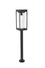LUTEC 6988802012 FLAIR solární svítidlo/zapichovací sloupek 1xE27 V760mm 2 IP44, 1500mAh 3,7VDC Li-ion battery, černá matná