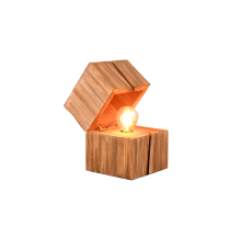 TRIO 514110130 TREASURE stolní lampička V160mm 1xE14 dřevo