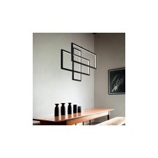 Ideal Lux 269382 FRAME závesné svietidlo LED 93W/9600lm 3000K čierna