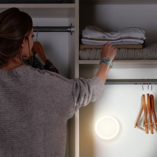 Rabalux 5730 Milo noční LED svítidlo 72mm 0,5W / 30lm 4000K IP20 s pohybovým senzorem bílá