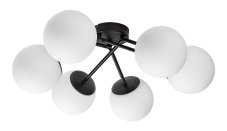 RABALUX 71294 Meduza stropní svítidlo D550mm 6xE14 matná černá, bílá