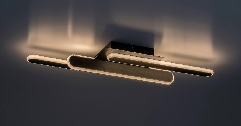 RABALUX 71051 Sindri stropní svítidlo LED 18W/950lm 3000+4000K černá, bílá