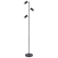 GLOBO 57910SB ROBBY stojacia lampa V1540mm 3xGU10 matná čierna