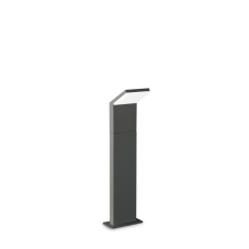 Ideal lux 322599 OUTDOOR STYLE venkovní stojanové svítidlo/sloupek LED V500mm 9W 1100/830lm 4000K IP54 antracit