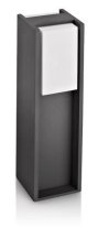 Philips 16353/93/PN Bridge venkovní sloupek 40,2cm E27 1x42W IP44 antracitový