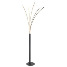 GLOBO 59229B BIZZY stojacia lampa V1870mm LED 36W/910lm 3000K matná čierna
