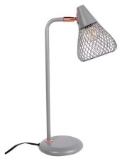 RABALUX 3182 Fanny stolové svietidlo V460mm 1xE14 šedá, ružové zlato