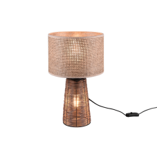 TRIO R50972026 STRAW lampička D240mm 2xE27 hnědá