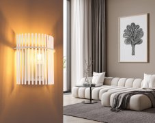 Nástěnné svítidlo 1x E27 piesková IP20 GLOBO lighting GORLEY 15698WB