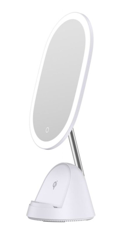 Immax 08970L FACE zrkadlo 3v1 LED 4W 70lm 4000-5000K, biela, dotykové ovládanie, nočné podsvietenie