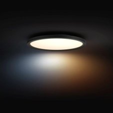 8720169329072 Philips HUE White Ambiance Aurelle stropní panel LED D395mm 21W/2450lm 2200-6500K černá