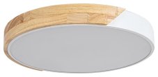 RABALUX 3527 Maple stropní svítidlo LED D415mm 24W/1760lm 3000K matná bílá, dřevo