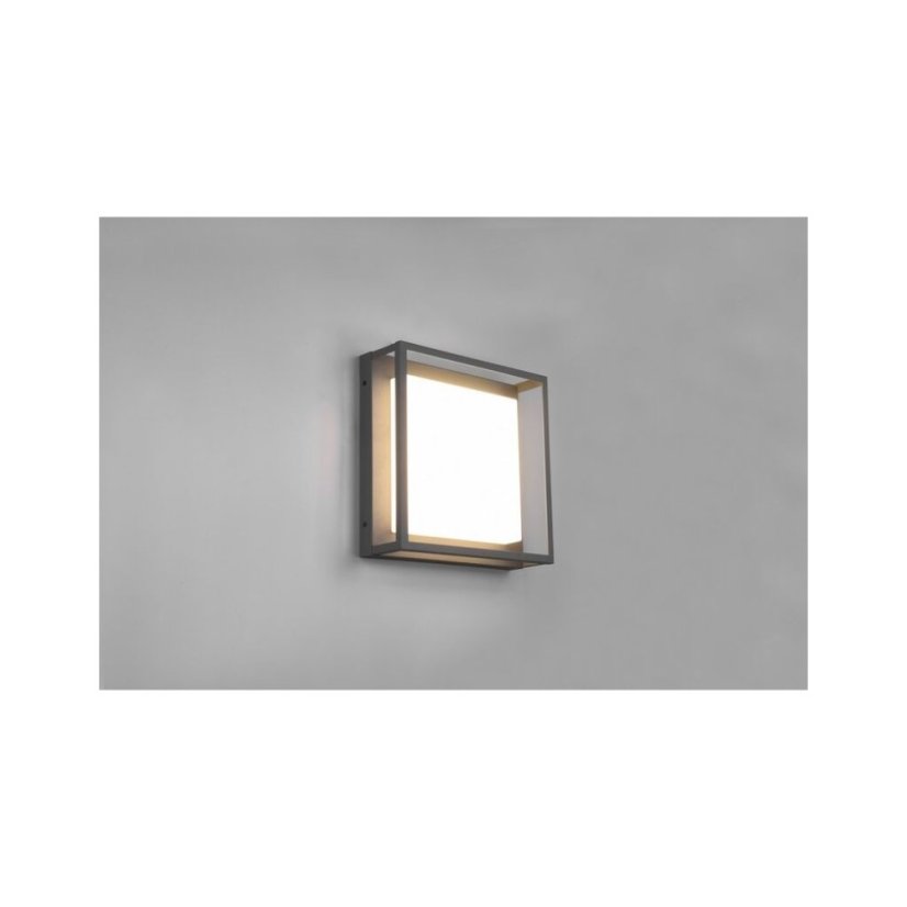 TRIO 677860142 WITHAM exteriérové stropné svietidlo SMD LED V100mm 14W/1550lm 2300+3000+4000K IP54 antracit