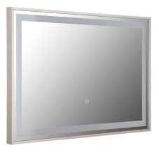 GLOBO 84036 RIVAS zrkadlo s LED osvetlením LED 10W 804/512lm 2700+4000+6500K nikel matný