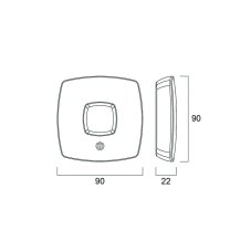Sylvania 0053644  dotykové svietidlo na betérie s dialkovým ovládačom GIZMO REMOTE LIGHT