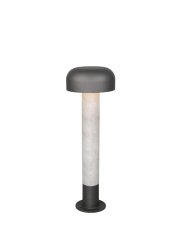 TRIO 562560178 FRASER vonkajšie stojanové svietidlo/stĺpik V540mm 1xE27 IP54 šedá, betónový vzhľad