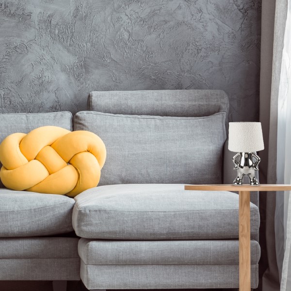 RABALUX 74216 Smurfy stolná lampička D150mm 1xE14 chrómová, krémová