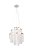TRIO Reality R37341106 POMP závěsné svítidlo SMD LED D380mm 30W/4300lm 2700-6500K chromová, průhledná, stmívatelné, dálkový ovladač