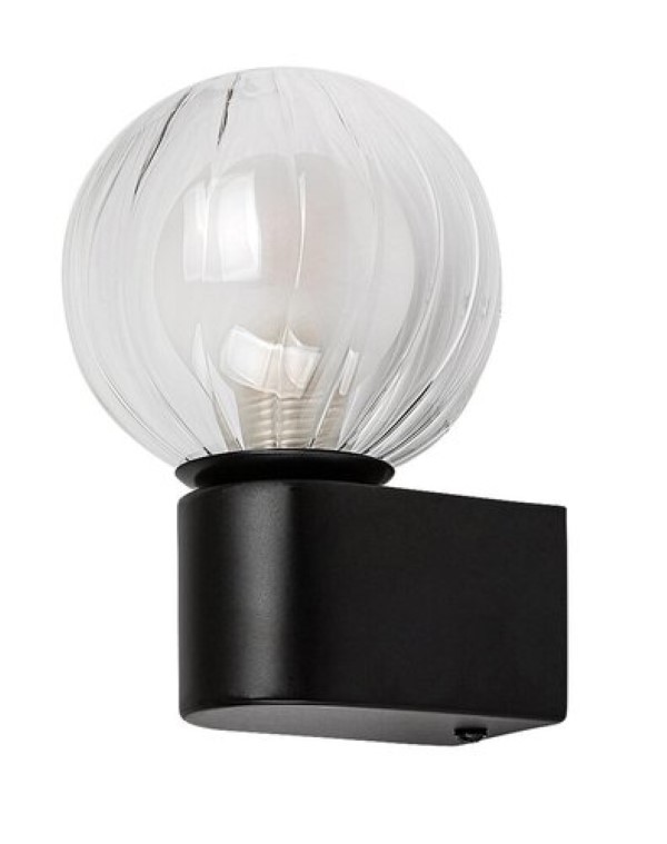 RABALUX 75021 Colzar nástenné svietidlo nad zrkadlo D100mm 1xG9 IP44 matná čierna