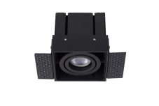 LUCIDE 09925/01/30 TRIMLESS Zápustné bodové svítidlo GU10 1x50W černá