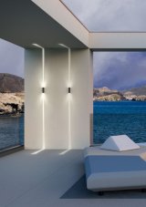 REDO 90422 ACE exteriérové nástenné svietidlo POWER LED 5,84W 196lm 4000K IP54 antracit