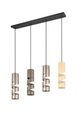 TRIO 364000417 STREAM závěsné svítidlo 4xGU10 vícebarevná