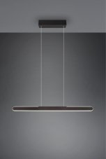 TRIO 343310132 HELIOS závěsné svítidlo dotykové SMD LED 28W/3300lm 2700-6500K černá matná, bílá